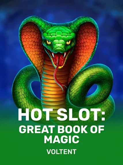 Hot Slot: Great Book of Magic game tile
